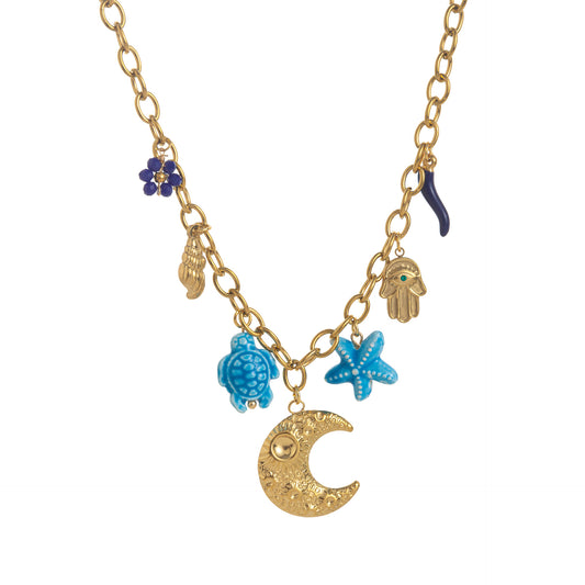 Collier Nuit Marine