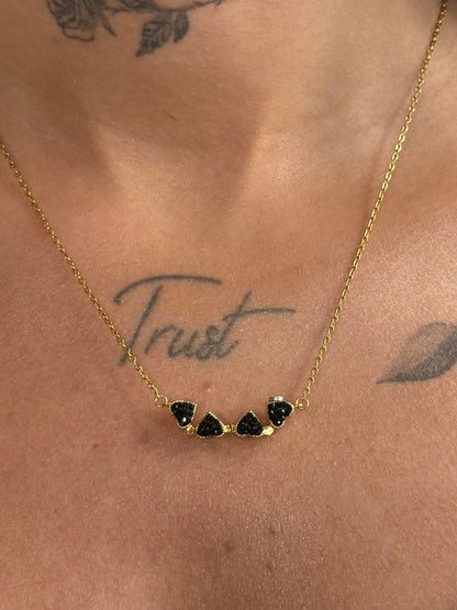 Collier Trèfle Réversible