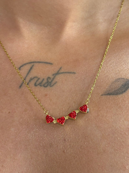 Collier Trèfle Réversible